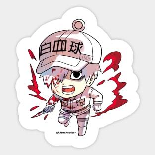 Hataraku Saibou: Cells at Work - White Blood Cell Sticker